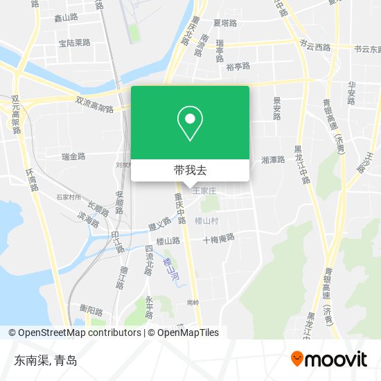 东南渠地图