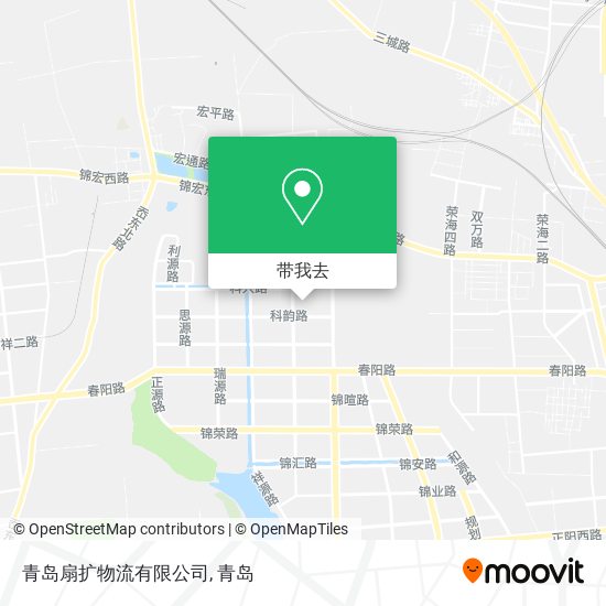 青岛扇扩物流有限公司地图