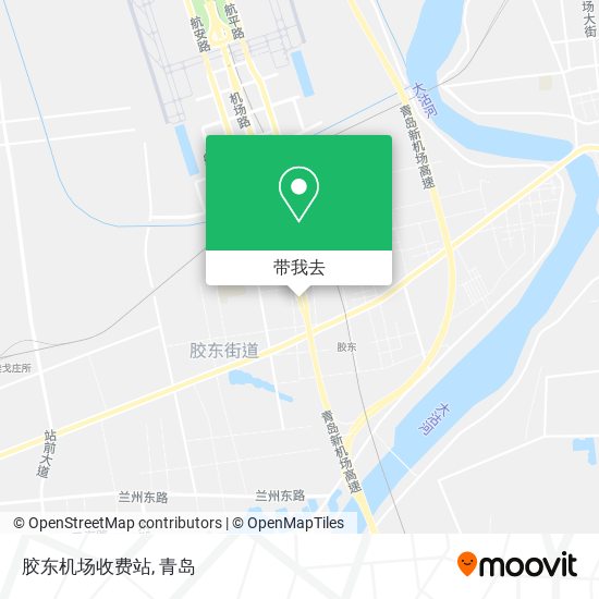 胶东机场收费站地图