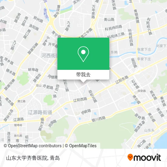 山东大学齐鲁医院地图