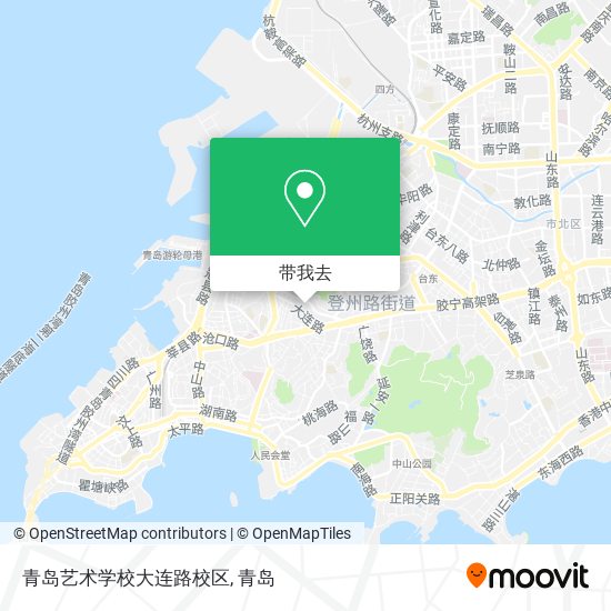 青岛艺术学校大连路校区地图