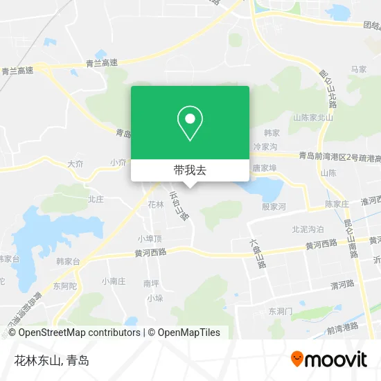 花林东山地图