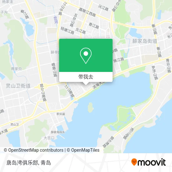 唐岛湾俱乐部地图