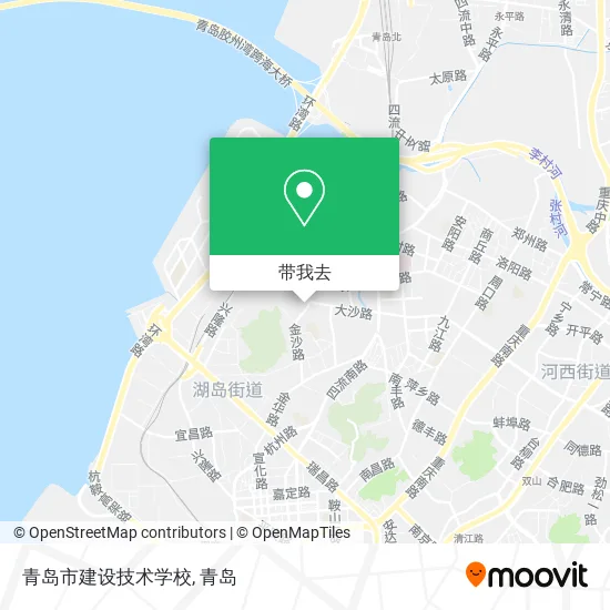 青岛市建设技术学校地图