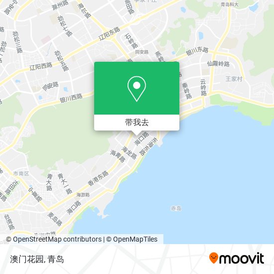澳门花园地图