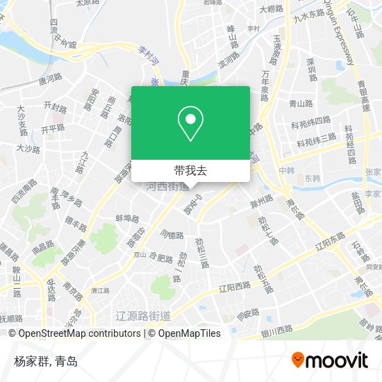 杨家群地图
