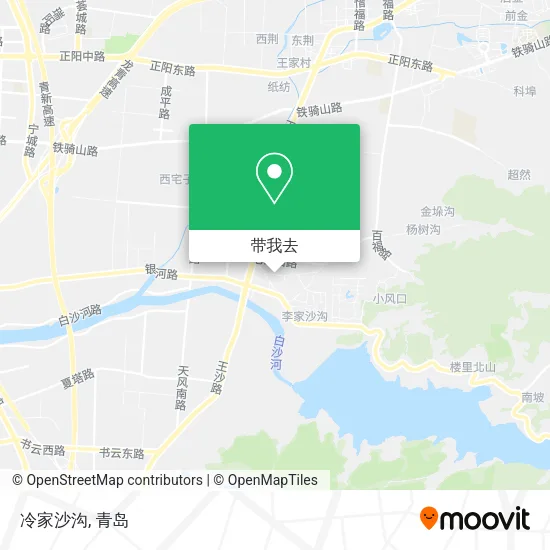 冷家沙沟地图