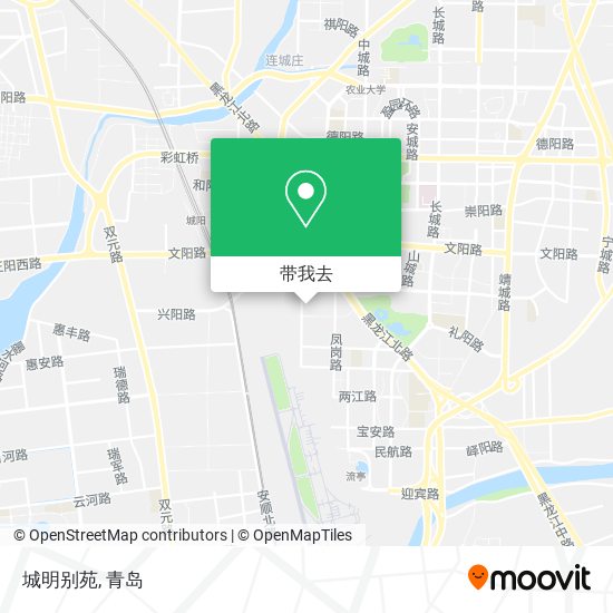 城明别苑地图