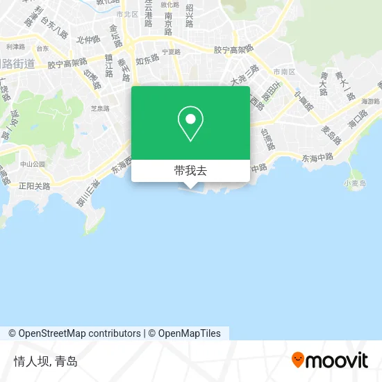情人坝地图