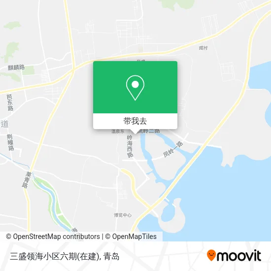 三盛领海小区六期(在建)地图
