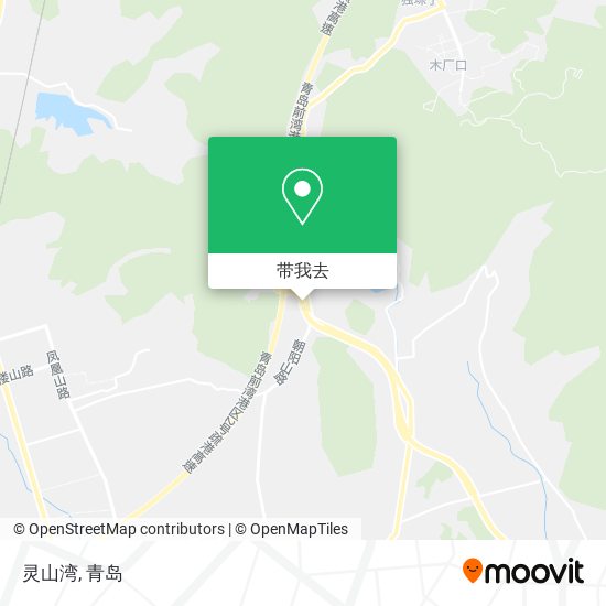 灵山湾地图