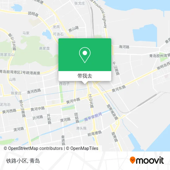 铁路小区地图