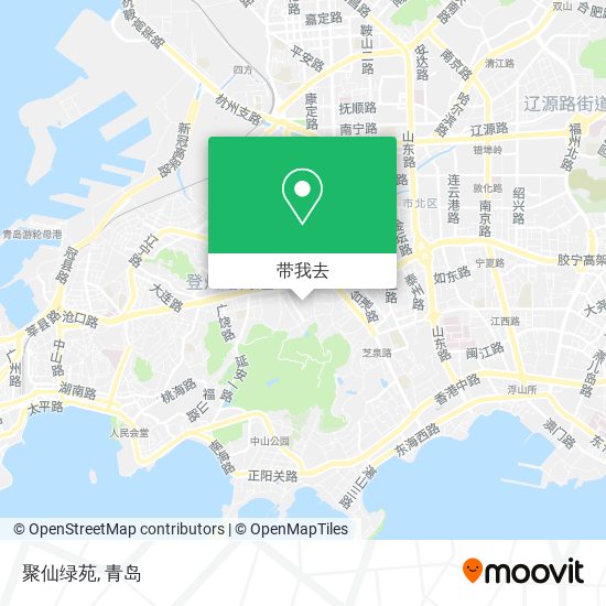 聚仙绿苑地图