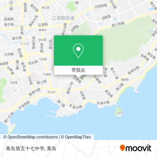 青岛第五十七中学地图