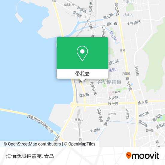 海怡新城锦霞苑地图