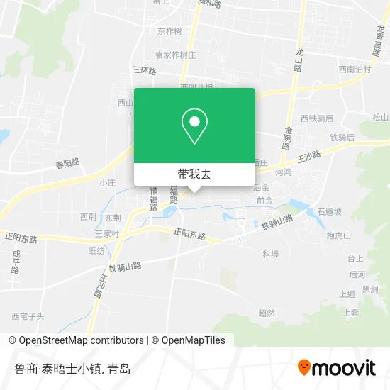 鲁商·泰晤士小镇地图