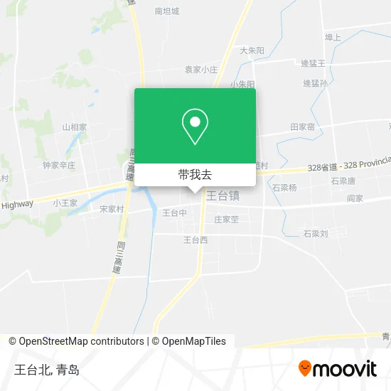 王台北地图