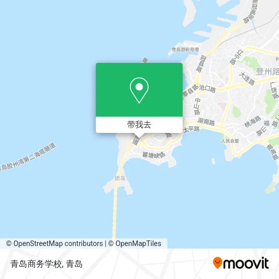 青岛商务学校地图
