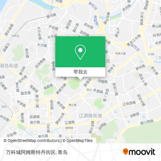 万科城阿姆斯特丹街区地图