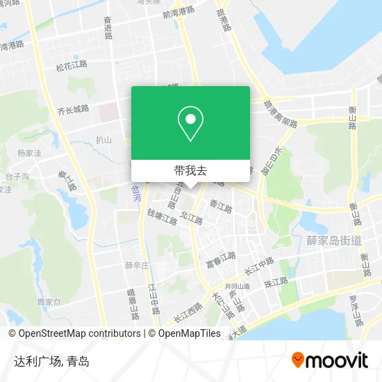 达利广场地图