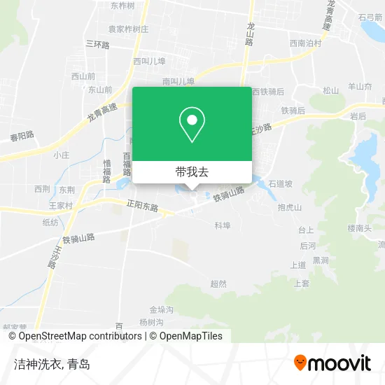 洁神洗衣地图