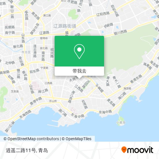 逍遥二路11号地图