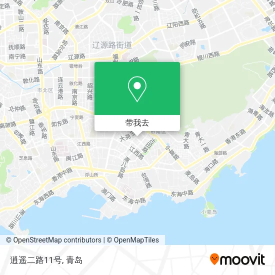 逍遥二路11号地图