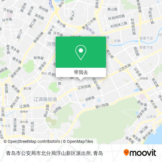 青岛市公安局市北分局浮山新区派出所地图