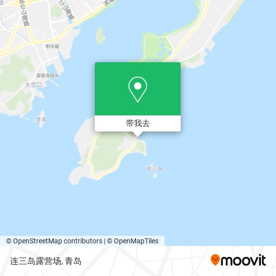 连三岛露营场地图