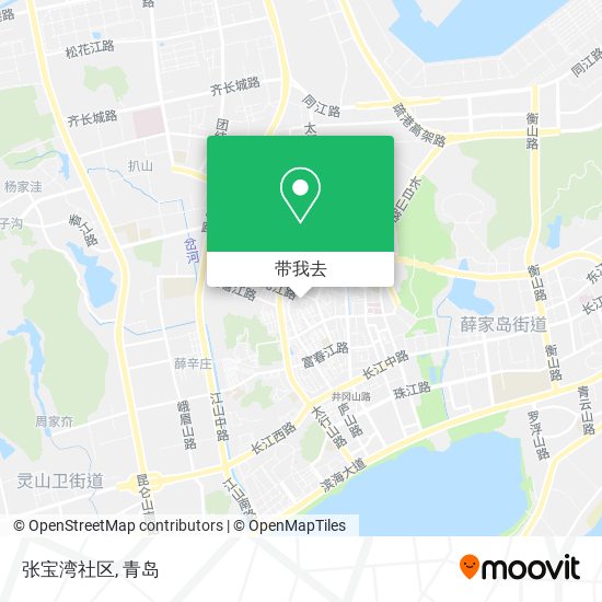 张宝湾社区地图