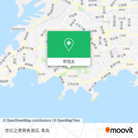 世纪之星商务酒店地图