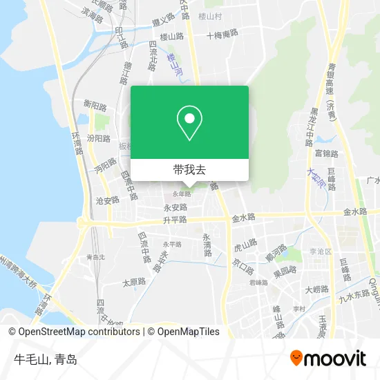 牛毛山地图