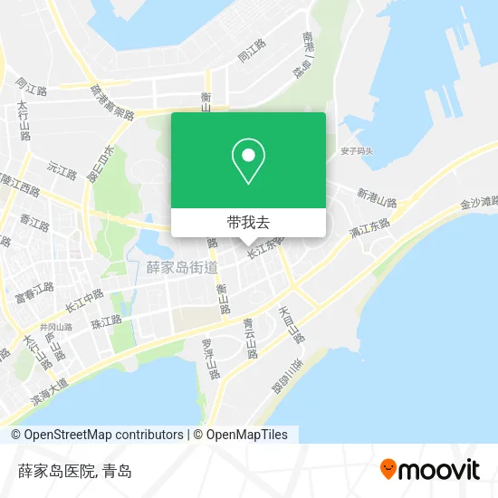 薛家岛医院地图