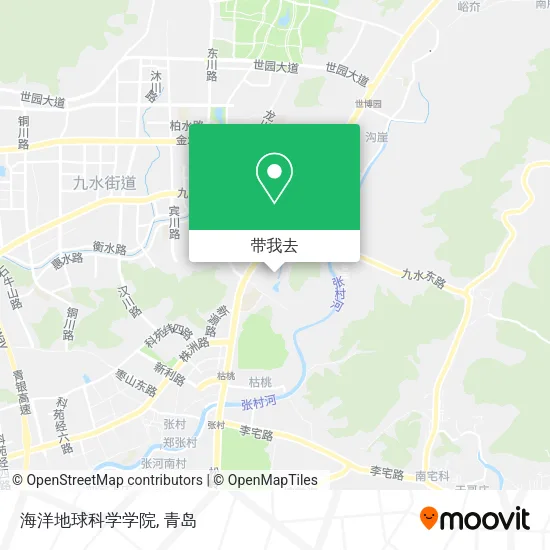 海洋地球科学学院地图
