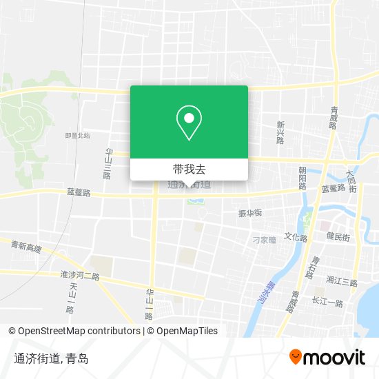通济街道地图