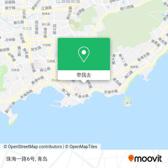 珠海一路6号地图