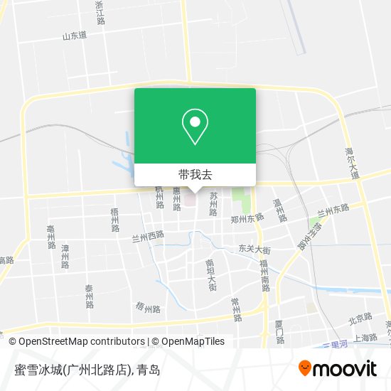 蜜雪冰城(广州北路店)地图