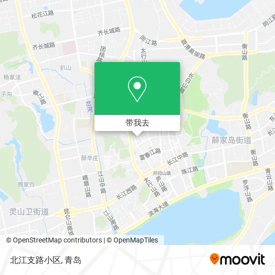 北江支路小区地图