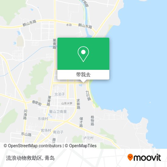 流浪动物救助区地图
