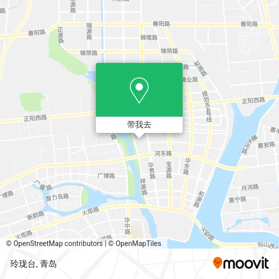玲珑台地图