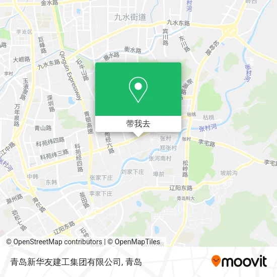 青岛新华友建工集团有限公司地图