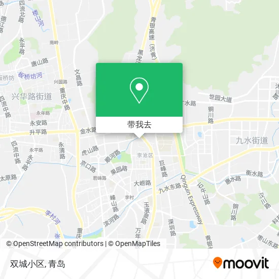 双城小区地图