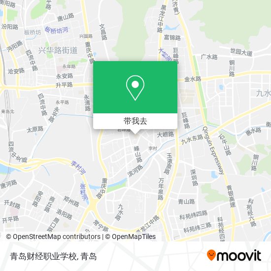 青岛财经职业学校地图