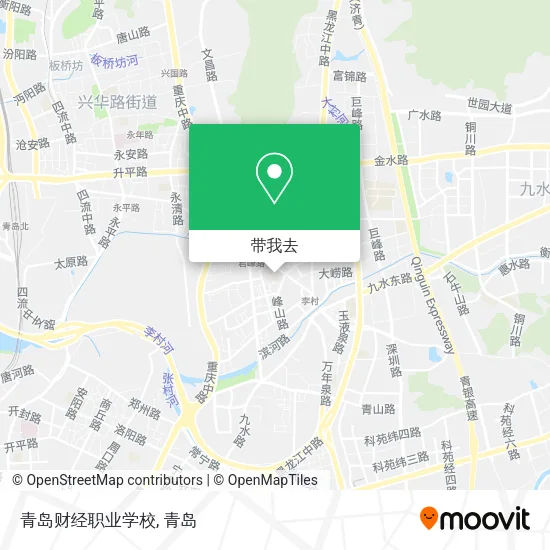 青岛财经职业学校地图