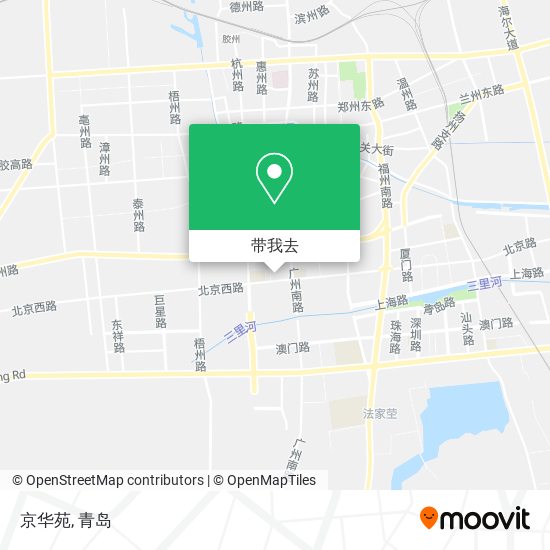 京华苑地图