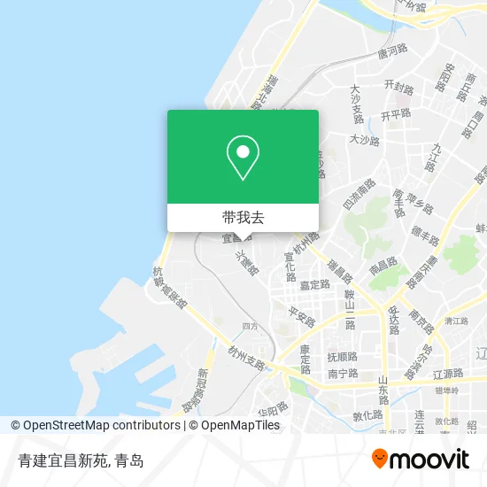 青建宜昌新苑地图