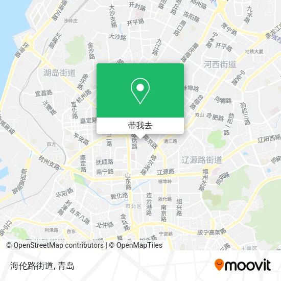 海伦路街道地图
