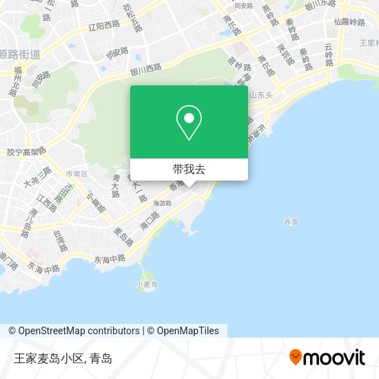 王家麦岛小区地图