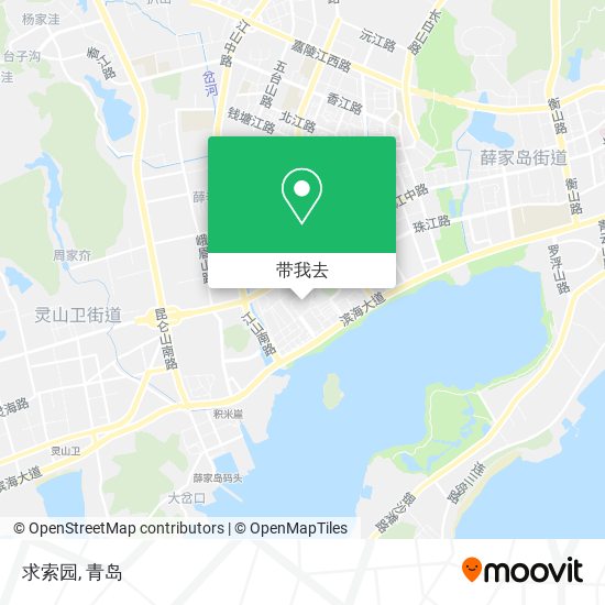 求索园地图