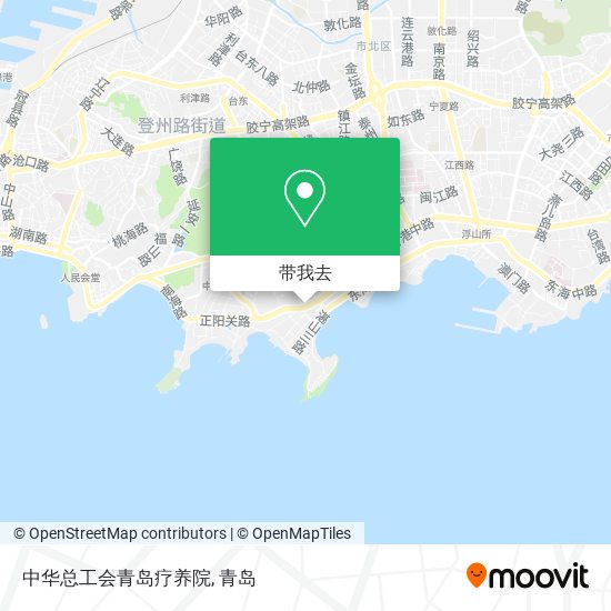 中华总工会青岛疗养院地图